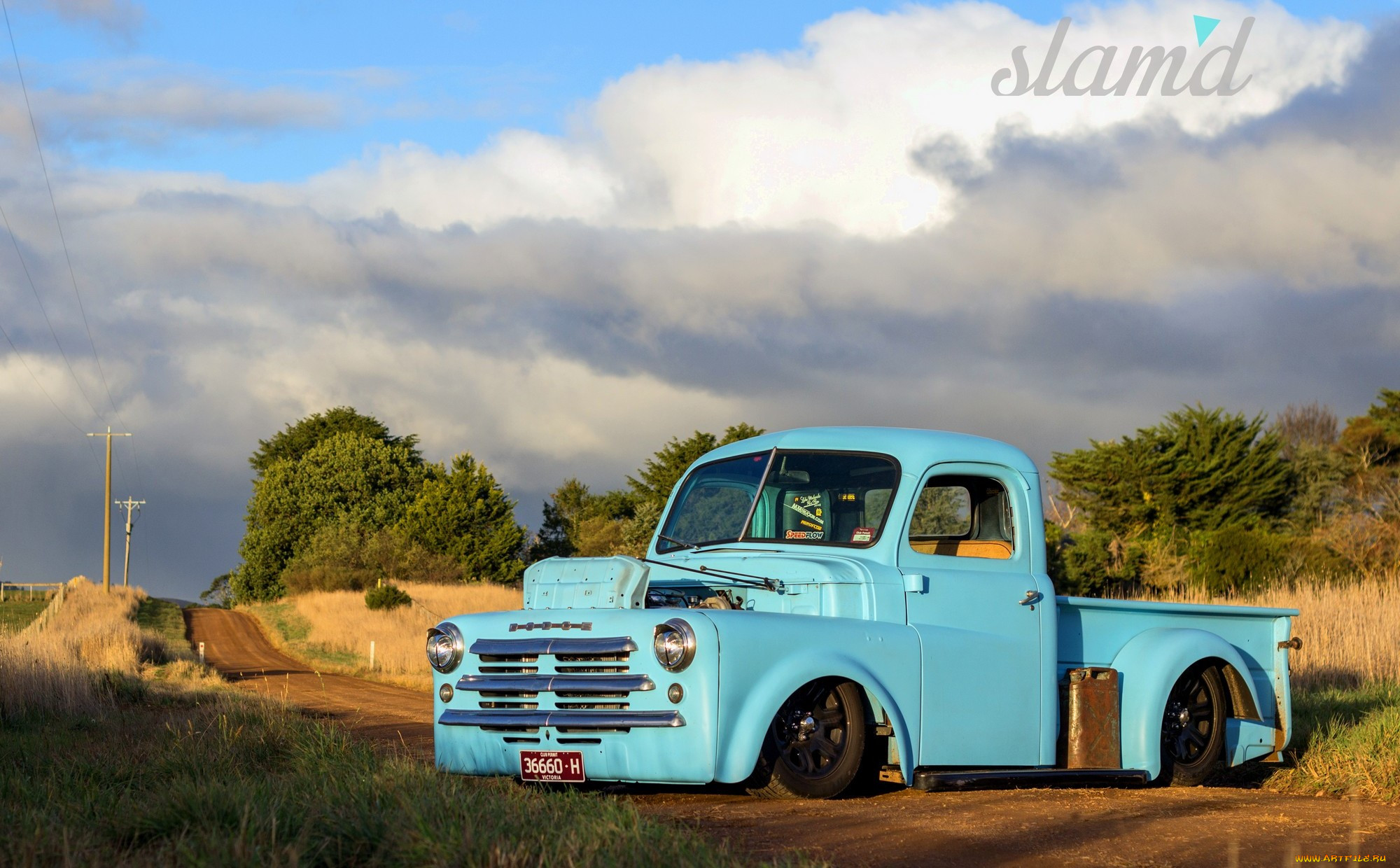 , custom pick-up, dodge